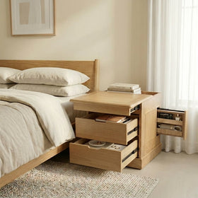 Hidden Compartment Side Table
