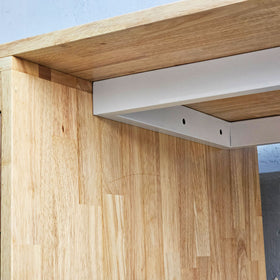 Dual Workstation Desk with Hidden Storage