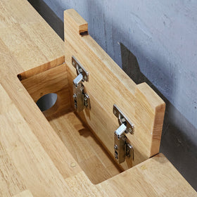 Dual Workstation Desk with Hidden Storage