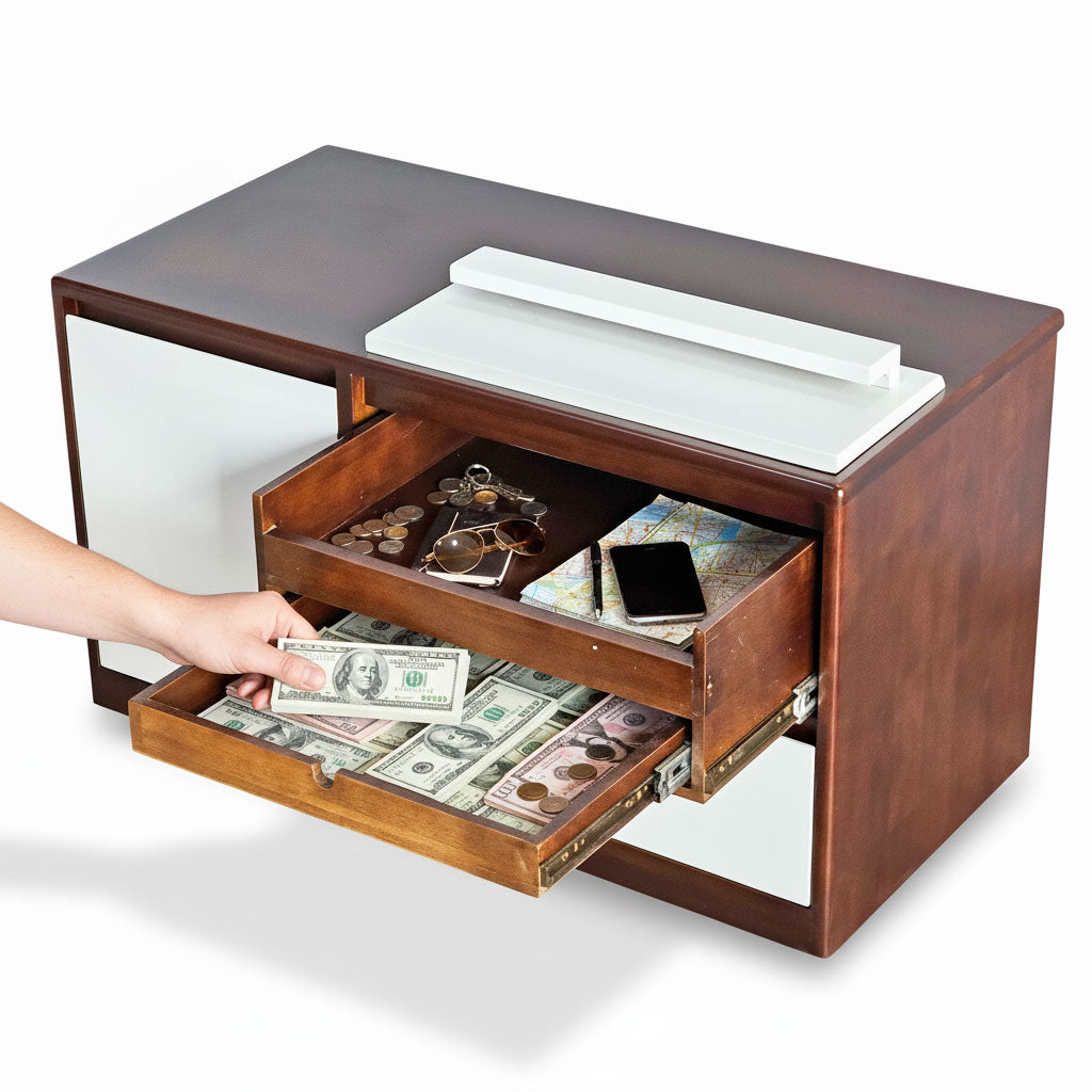 Secret Compartment Cabinet